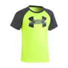 Boys 4-7 Under Armour Logo Raglan Graphic Tee, Size: 4, Brt Yellow