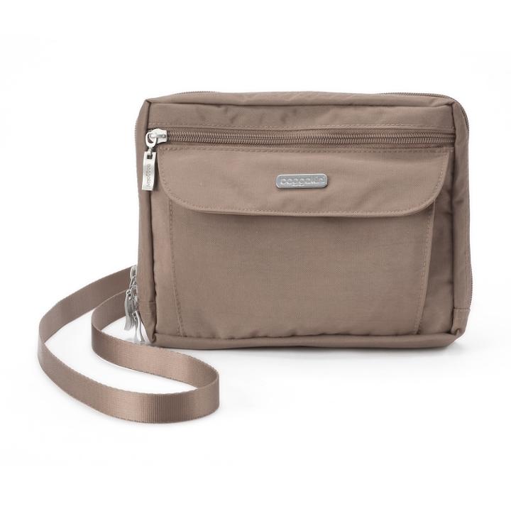 Women's Baggallini Wander Bag, Red/coppr (rust/coppr)