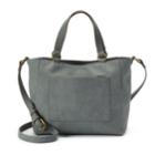 Sonoma Goods For Life&trade; Sienna Double-entry Satchel, Women's, Grey