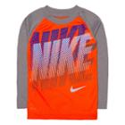Boys 4-7 Nike Dri-fit Raglan Tee, Size: 4, Orange Oth