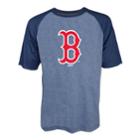 Men's Stitches Boston Red Sox Raglan Tee, Size: Xxl, Blue (navy)