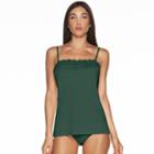 Women's Cosabella Amore Love Lace-trim Camisole, Size: Large, Green Oth