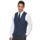 Men's Apt. 9&reg; Premier Flex Slim-fit Suit Vest, Size: Small, Blue