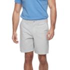 Men's Apt. 9&reg; Regular-fit Stretch Shorts, Size: 32, Grey