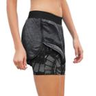 Women's Champion Vapor 6.2 Double-layer Running Shorts, Size: Medium, Med Grey