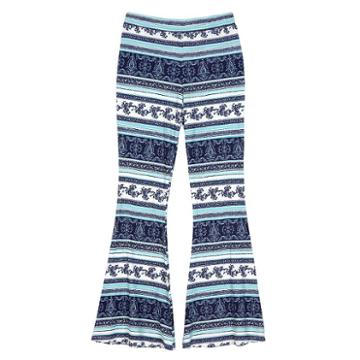 Girls 7-16 Iz Amy Byer Printed Knit Flare Pants, Girl's, Size: Xl, Ovrfl Oth