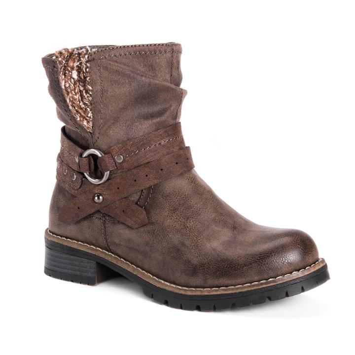 Muk Luks Ingrid Women's Winter Boots, Size: 10, Brown