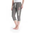 Women's College Concepts Maryland Terrapins Turf Knit Capris, Size: Large, Grey Other