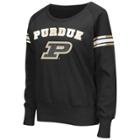 Women's Campus Heritage Purdue Boilermakers Wiggin' Fleece Sweatshirt, Size: Large, Oxford