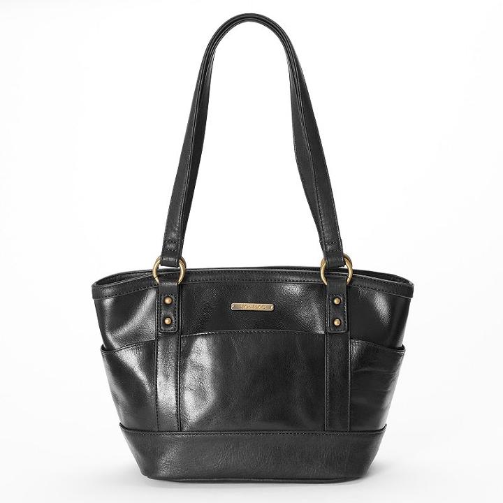 Stone & Co. Megan Curved Leather Tote, Women's, Ovrfl Oth