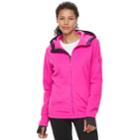 Women's Tek Gear&reg; Micro Fleece Zip-up Jacket, Size: Xxl, Dark Pink