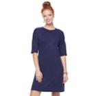 Women's Apt. 9&reg; Knit Shift Dress, Size: Xxl, Drk Purple