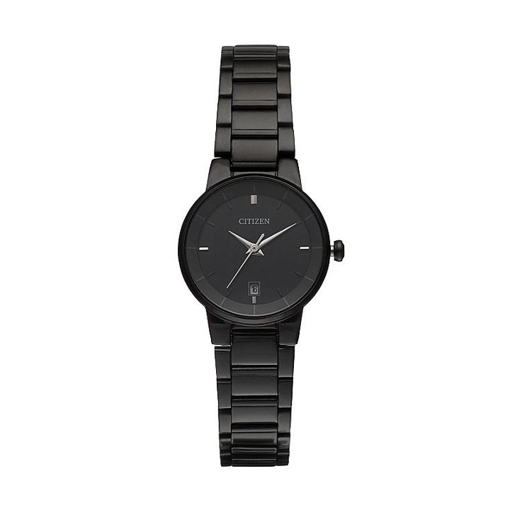 Citizen Women's Stainless Steel Watch - Eu6017-54e, Black