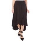 Juniors' Iz Byer Solid Wrap Maxi Skirt, Teens, Size: Small, Black