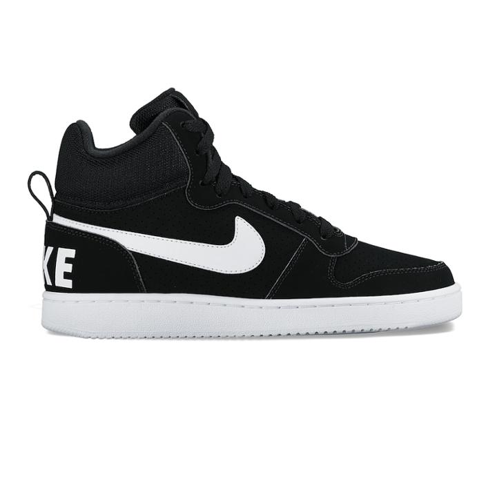 Nike Court Borough Mid Women's Basketball Shoes, Size: 12, Grey (charcoal)