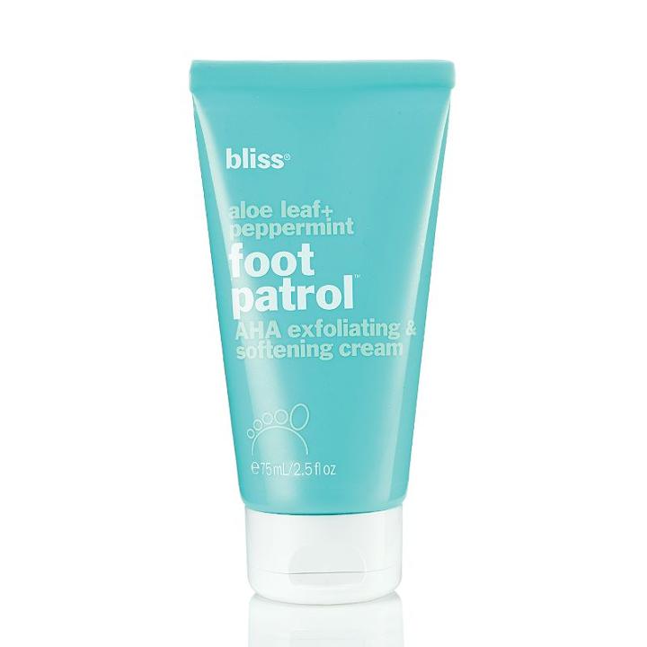 Bliss Foot Patrol Exfoliating And Softening Cream, Multicolor