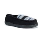 Muk Luks Men's Henry Loafer Slippers, Size: Small, Black