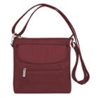 Travelon Anti-theft Classic Mini Shoulder Bag, Adult Unisex, Red