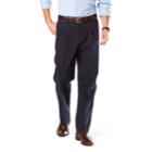 Men's Dockers&reg; Relaxed-fit Signature Stretch Khaki Pants - Pleated D4, Size: 30x32, Blue (navy)