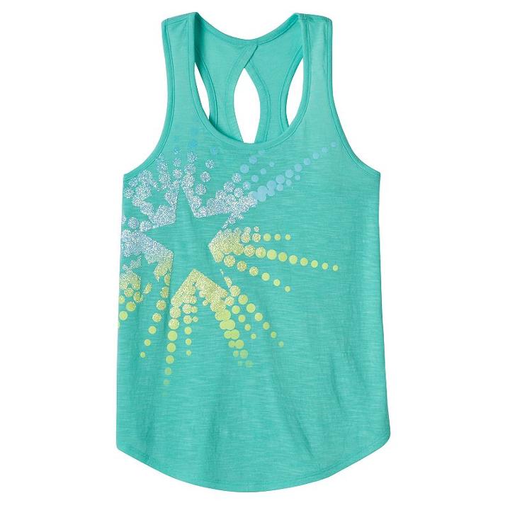 Girls 7-16 & Plus Size So&reg; Keyhole Cutout Tank Top, Girl's, Size: 12, Turquoise/blue (turq/aqua)