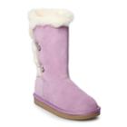 Koolaburra By Ugg Kinslei Tall Girls' Winter Boots, Size: 4, Lt Purple