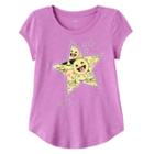 Plus Size Girls 7-16 So&reg; Curved-hem Graphic Tee, Girl's, Size: 16 1/2, Med Purple