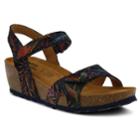 Spring Step Charanga Women's Wedge Sandals, Size: 39, Grey