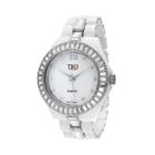 Tko Orlogi Women's Crystal Ceramix Watch, White