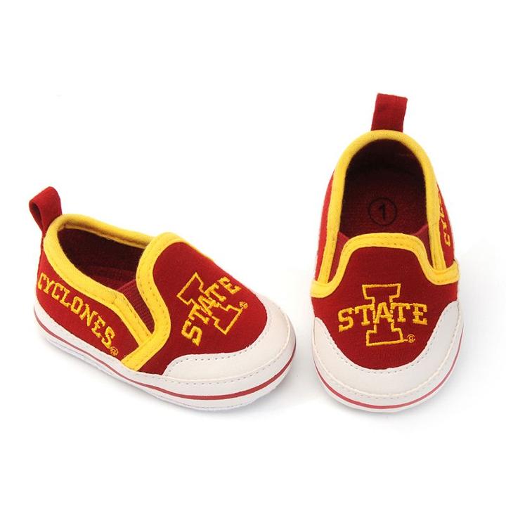 Baby Iowa State Cyclones Crib Shoes, Infant Unisex, Size: 9-12months, Red