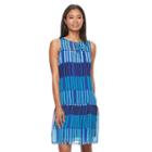 Apt. 9, Women's &reg; Chiffon Drop Waist Dress, Size: Xl, Blue