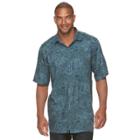 Big & Tall Batik Bay Classic-fit Tropical Button-down Shirt, Men's, Size: Xl Tall, Med Blue