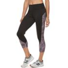 Women's Tek Gear&reg; Contrasting Sides Capris, Size: Medium, Oxford
