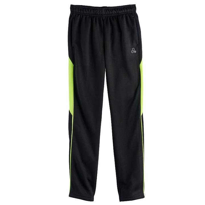 Husky Boys 8-20 Tek Gear&reg; Warmtek Fleece Pants, Size: S Husky, Black