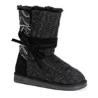 Muk Luks Clementine Women's Winter Boots, Size: 7, Black