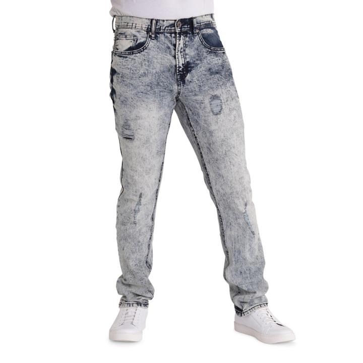 Men's True Luck Quest Slim-fit Jeans, Size: 32x32, Light Blue