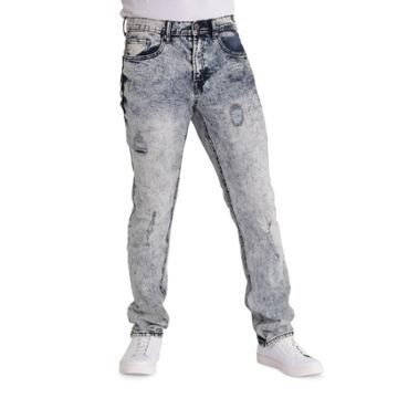 Men's True Luck Quest Slim-fit Jeans, Size: 32x32, Light Blue