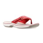 Clarks Breeze Sea Women's Sandals, Size: Medium (10), Red Overfl