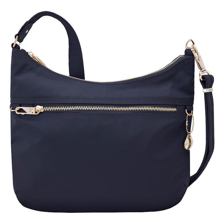 Travelon Anti-theft Tailored Hobo Bag, Women's, Blue