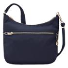 Travelon Anti-theft Tailored Hobo Bag, Women's, Blue