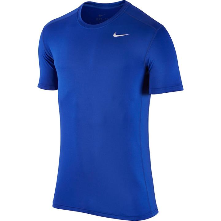 Men's Nike Dri-fit Base Layer Fitted Cool Top, Size: Small, Blue
