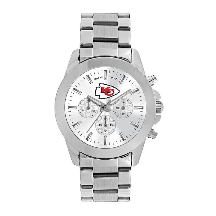 Women's Game Time Kansas City Chiefs Knockout Watch, Silver