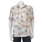 Big & Tall Batik Bay Classic-fit Tropical Button-down Shirt, Men's, Size: 3xl Tall, Natural