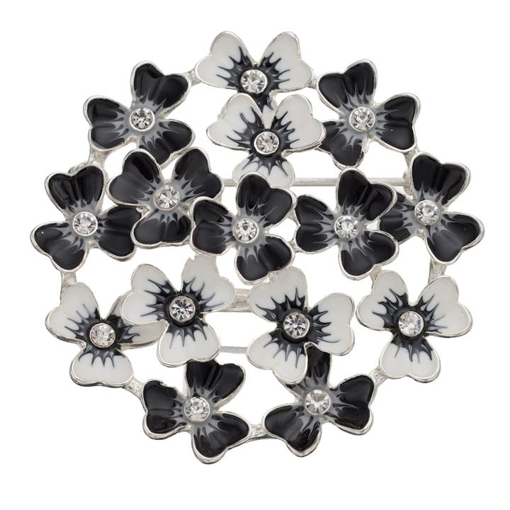 Napier Floral Cluster Pin, Women's, Multicolor