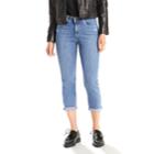 Women's Levi's Classic Crop Jeans, Size: 33(us 16)m, Med Blue