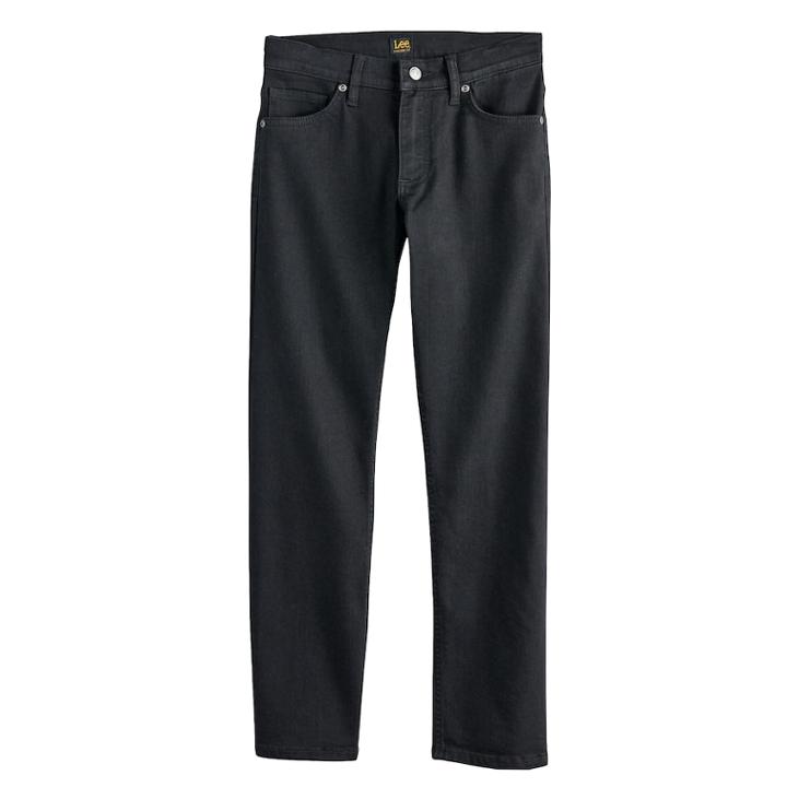 Boys 8-20 Lee Straight-leg, Size: 12, Black