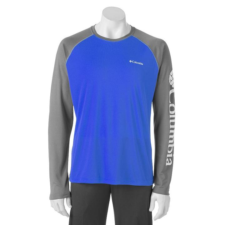 Columbia, Big & Tall Fork Stream Tee, Men's, Size: 2xb, Blue