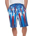 Men's Star Wars Americana Fly 1 Jams Shorts, Size: Medium, Blue (navy)