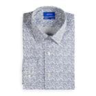 Men's Apt. 9&reg; Slim-fit Premier Flex Collar Stretch Dress Shirt, Size: 16.5-34/35, Blue (navy)