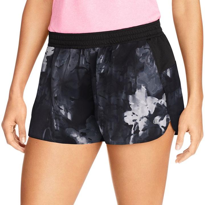 Women's Champion Sport Short 5 Printed Workout Shorts, Size: Small, Ovrfl Oth