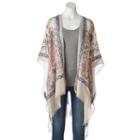 Sonoma Goods For Life&trade; Paisley Kimono, Women's, Blue (navy)